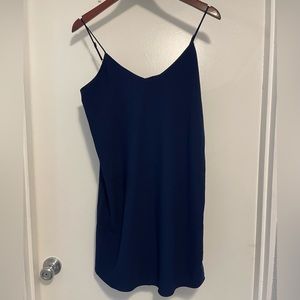 Blue Slip Dress